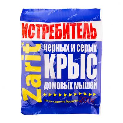 Тесто-брикет Зарит Истребитель 200 г (25 шт) сыр 3121